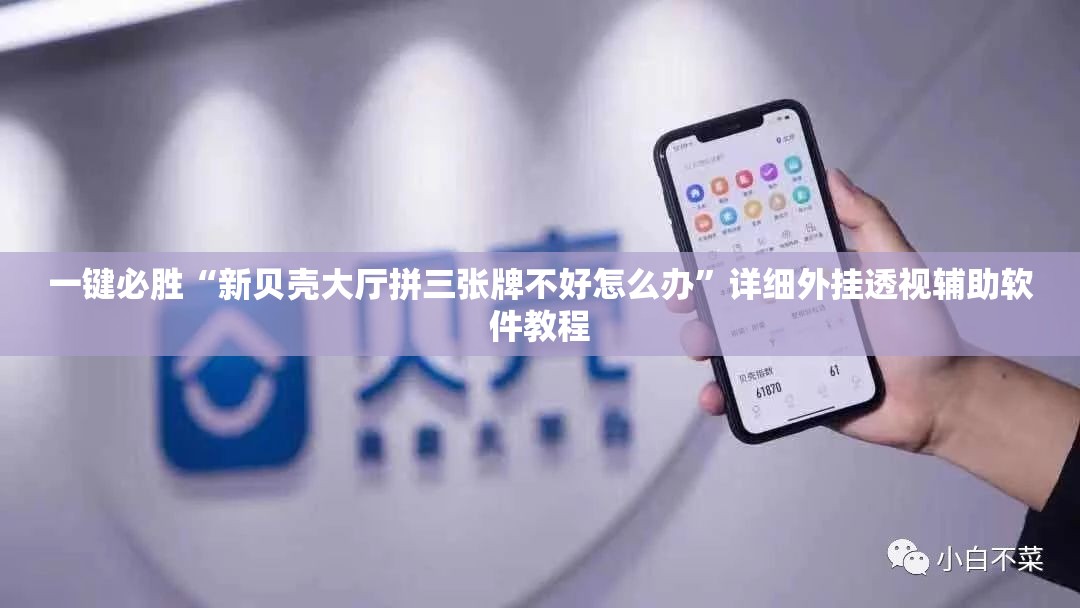 一键必胜“新贝壳大厅拼三张牌不好怎么办”详细外挂透视辅助软件教程