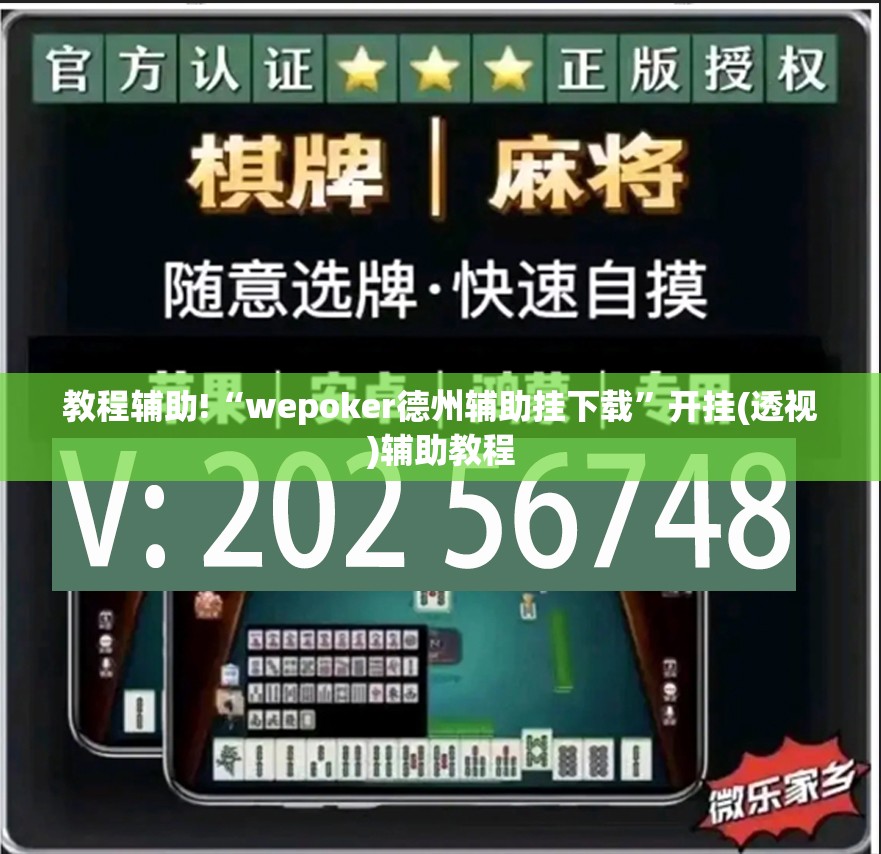 教程辅助!“wepoker德州辅助挂下载”开挂(透视)辅助教程