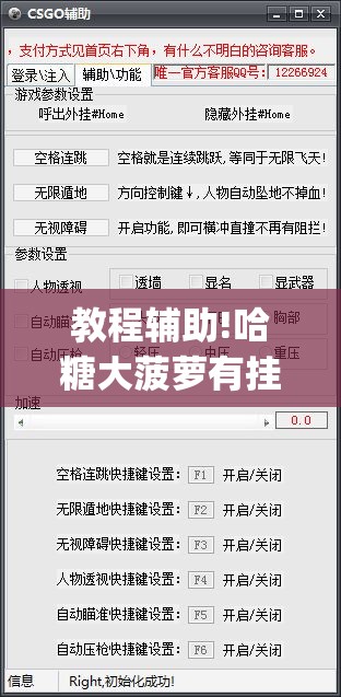 教程辅助!哈糖大菠萝有挂吗(透视)”开挂辅助脚本+详细开挂安装教程