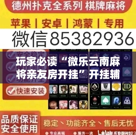 玩家必读“微乐云南麻将亲友房开挂	”开挂辅助脚本+详细开挂安装教程