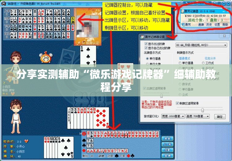 分享实测辅助“微乐游戏记牌器	”细辅助教程分享