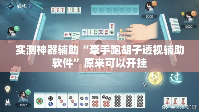 实测神器辅助“牵手跑胡子透视辅助软件”原来可以开挂
