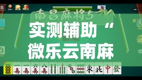 实测辅助“微乐云南麻将可以开挂吗”2026开挂教程步骤