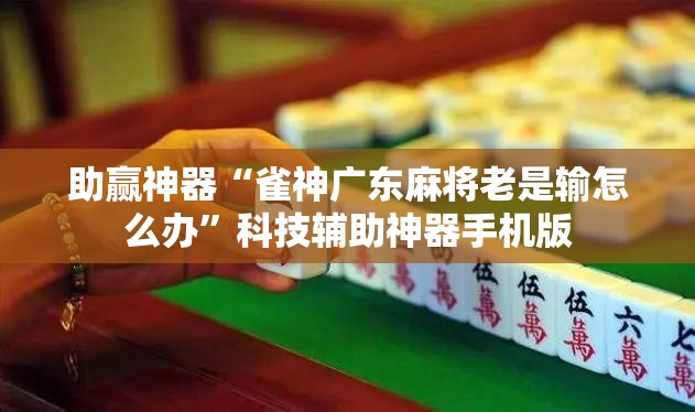 助赢神器“雀神广东麻将老是输怎么办”科技辅助神器手机版