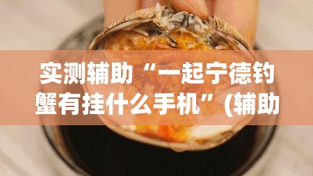 实测辅助“一起宁德钓蟹有挂什么手机”(辅助神器)开挂详细教程
