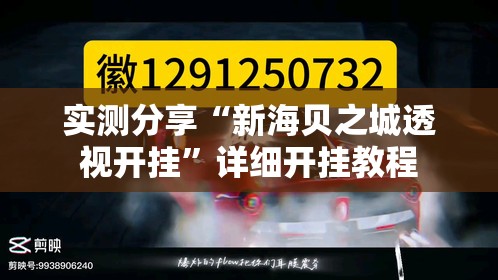 实测分享“新海贝之城透视开挂”详细开挂教程
