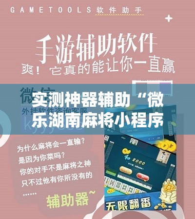 实测神器辅助“微乐湖南麻将小程序开挂”科技辅助神器手机版