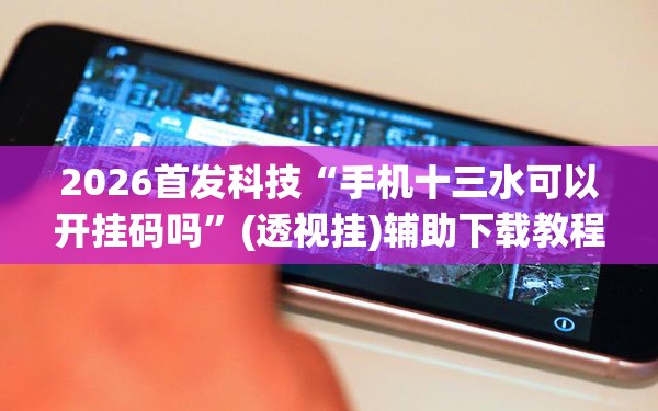 2026首发科技“手机十三水可以开挂码吗	”(透视挂)辅助下载教程