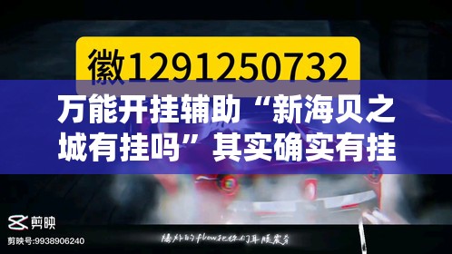 万能开挂辅助“新海贝之城有挂吗”其实确实有挂