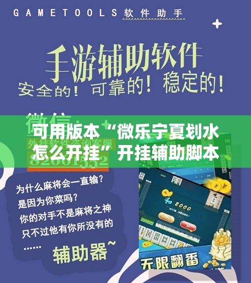 可用版本“微乐宁夏划水怎么开挂”开挂辅助脚本+详细开挂安装教程