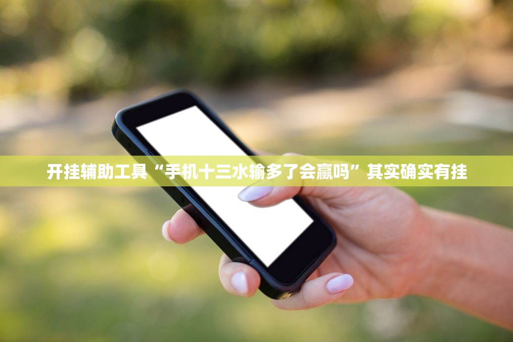开挂辅助工具“手机十三水输多了会赢吗”其实确实有挂