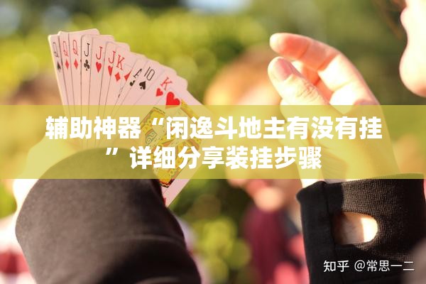 辅助神器“闲逸斗地主有没有挂”详细分享装挂步骤
