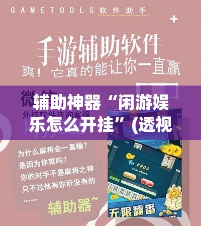辅助神器“闲游娱乐怎么开挂”(透视挂)辅助下载教程
