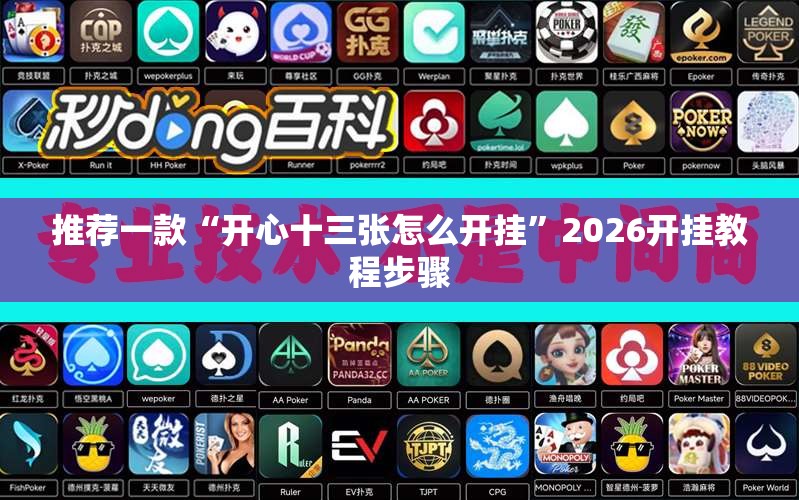 推荐一款“开心十三张怎么开挂	”2026开挂教程步骤