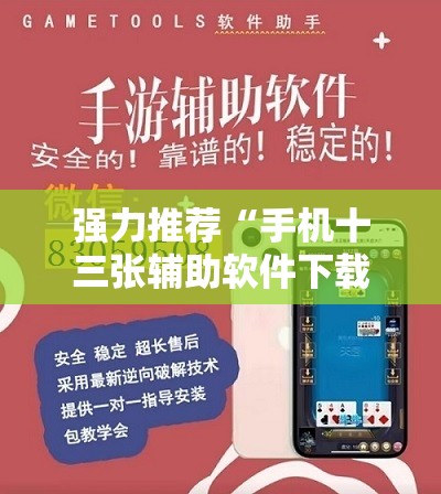 强力推荐“手机十三张辅助软件下载”详细开挂教程