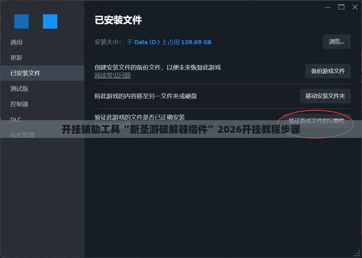 开挂辅助工具“新圣游破解器插件”2026开挂教程步骤