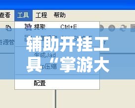 辅助开挂工具“掌游大厅开挂辅助器通用版”2026开挂教程步骤