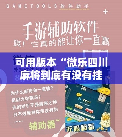 可用版本“微乐四川麻将到底有没有挂	”细辅助教程分享
