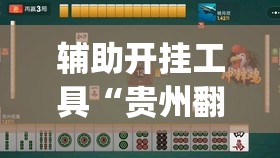 辅助开挂工具“贵州翻鸡麻将开挂辅助器通用版”(辅助神器)开挂详细教程
