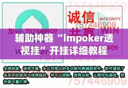 辅助神器“impoker透视挂	”开挂详细教程