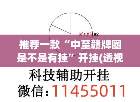 推荐一款“中至赣牌圈是不是有挂	”开挂(透视)辅助神器