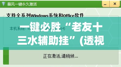 一键必胜“老友十三水辅助挂”(透视)其实确实有挂