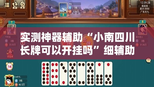 实测神器辅助“小南四川长牌可以开挂吗	”细辅助教程分享