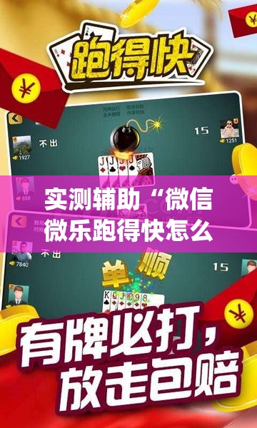 实测辅助“微信微乐跑得快怎么提高胜率	”开挂(透视)辅助神器