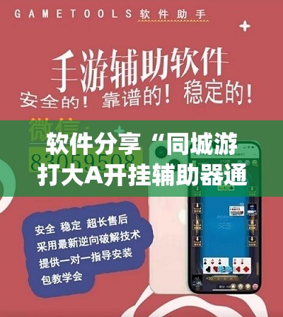 软件分享“同城游打大A开挂辅助器通用版”(免费)开挂辅助教学(最新辅助开挂教程)