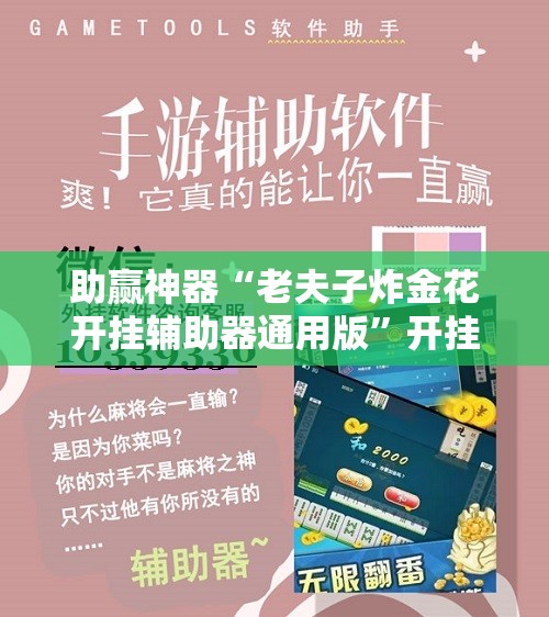 助赢神器“老夫子炸金花开挂辅助器通用版”开挂辅助脚本+详细开挂安装教程