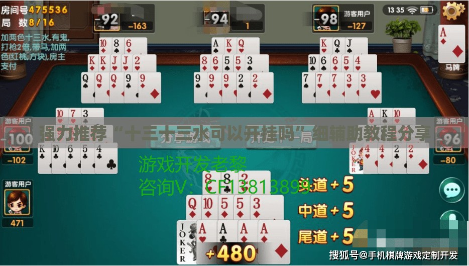 强力推荐“十三十三水可以开挂吗”细辅助教程分享