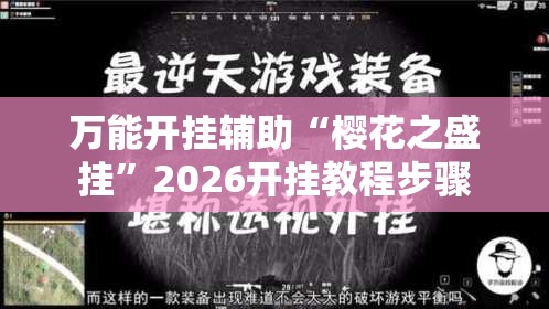 万能开挂辅助“樱花之盛挂”2026开挂教程步骤