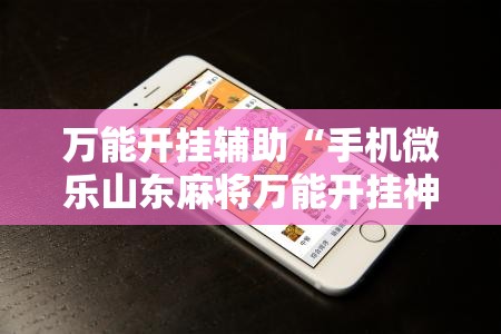 万能开挂辅助“手机微乐山东麻将万能开挂神器”详细分享装挂步骤
