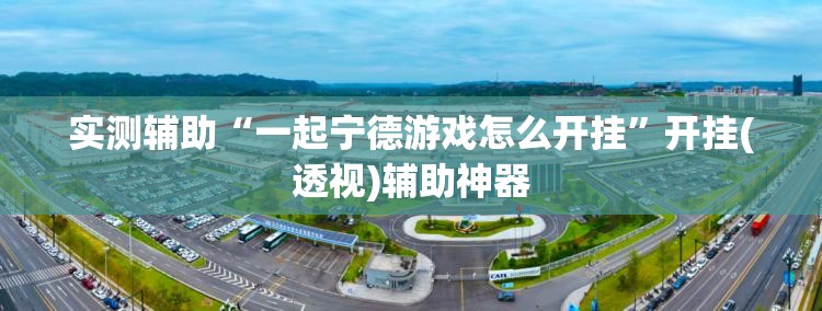 实测辅助“一起宁德游戏怎么开挂”开挂(透视)辅助神器