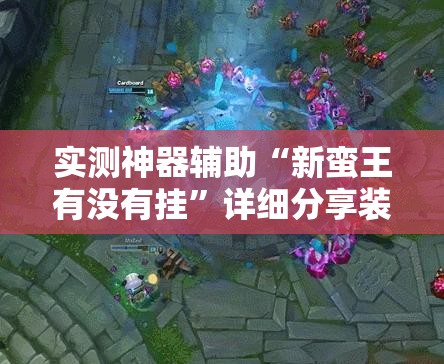 实测神器辅助“新蛮王有没有挂”详细分享装挂步骤