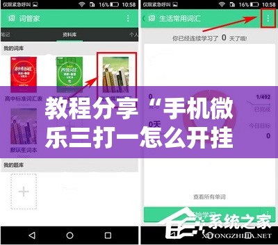 教程分享“手机微乐三打一怎么开挂”详细分享装挂步骤