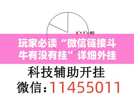 玩家必读“微信链接斗牛有没有挂”详细外挂透视辅助软件教程