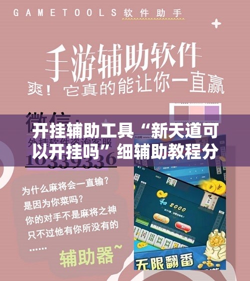开挂辅助工具“新天道可以开挂吗	”细辅助教程分享