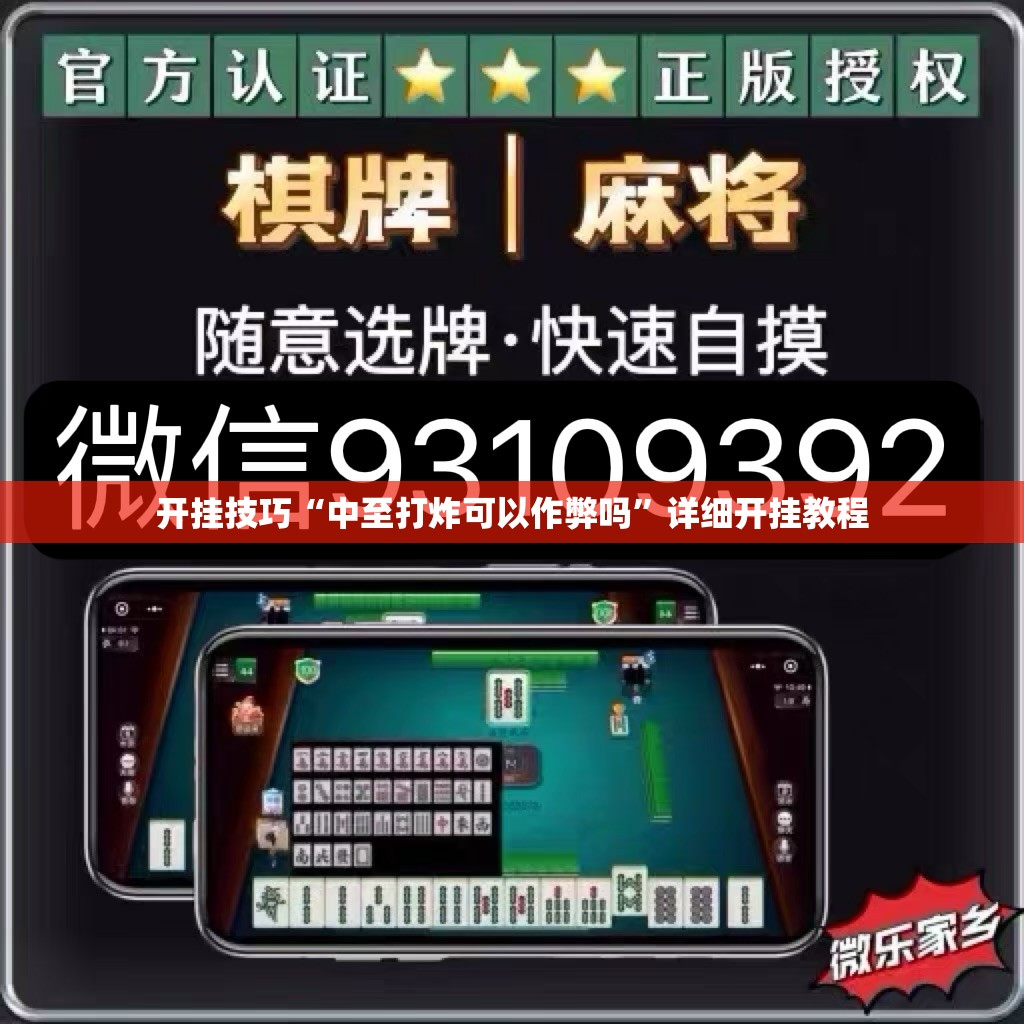 开挂技巧“中至打炸可以作弊吗”详细开挂教程