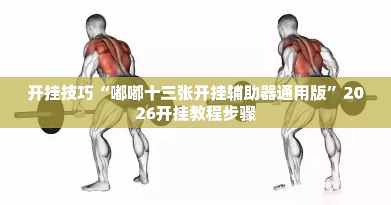 开挂技巧“嘟嘟十三张开挂辅助器通用版”2026开挂教程步骤