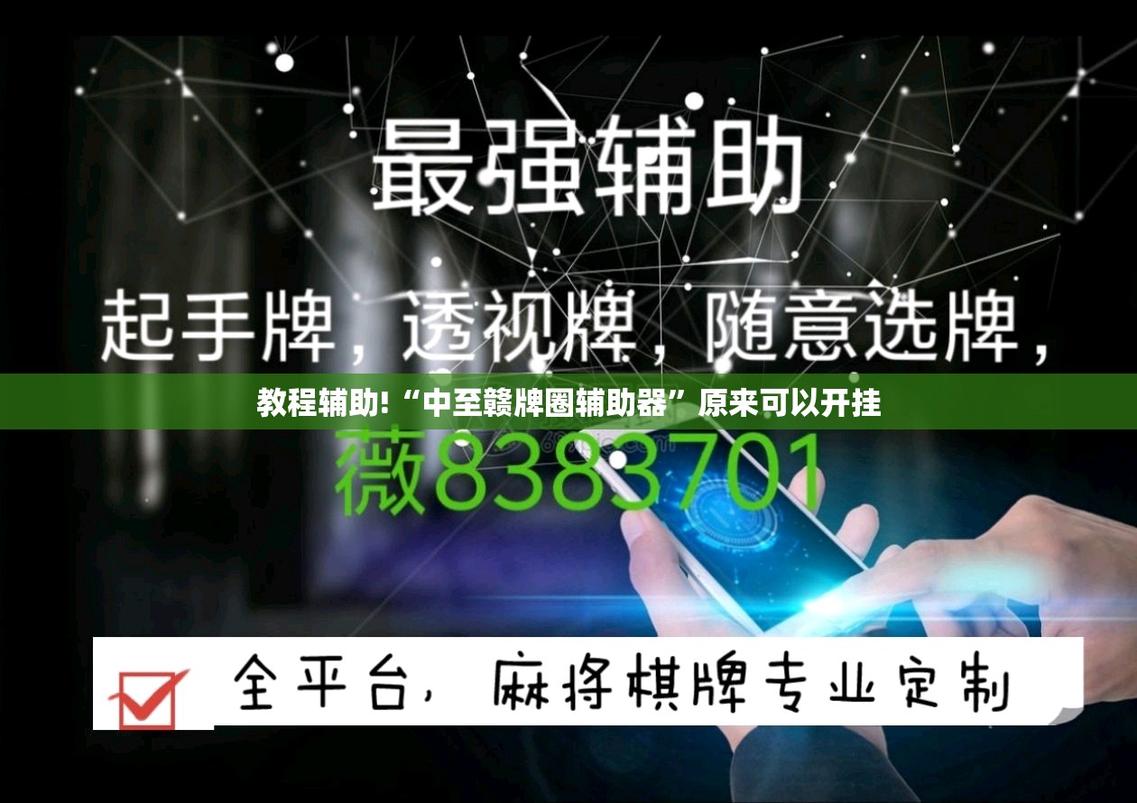 教程辅助!“中至赣牌圈辅助器”原来可以开挂