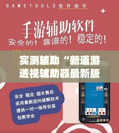 实测辅助“新道游透视辅助器最新版本”(免费)开挂辅助教学(最新辅助开挂教程)