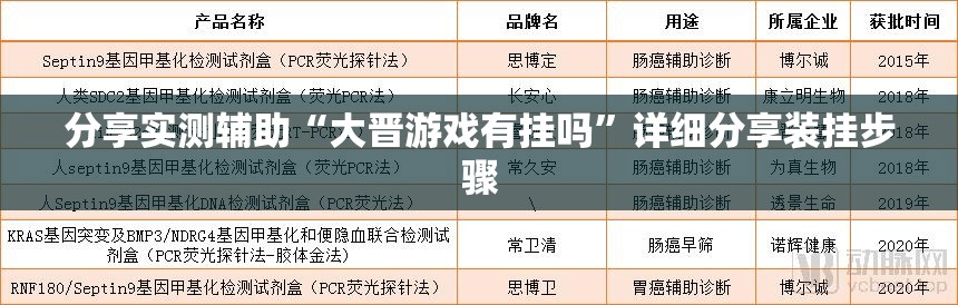 分享实测辅助“大晋游戏有挂吗”详细分享装挂步骤