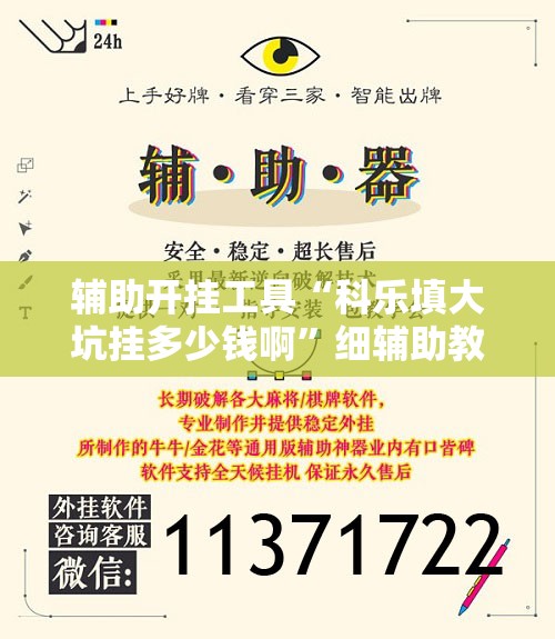 辅助开挂工具“科乐填大坑挂多少钱啊”细辅助教程分享