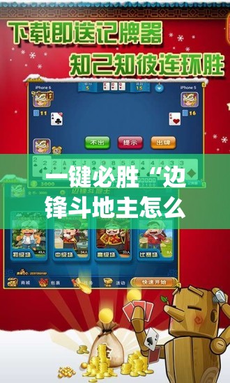 一键必胜“边锋斗地主怎么开挂”(辅助神器)开挂详细教程